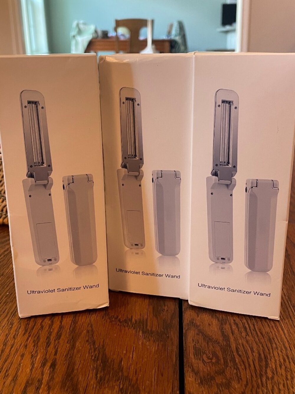 3x NEW Portable Ultraviolet UV Sanitizing Wands & Charging Cords